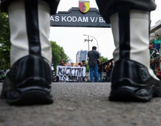 thumbnail Jalan Kaki ke Kodam, Mahasiswa Tuntut Kasus Andrie Yunus Dibuka Terang