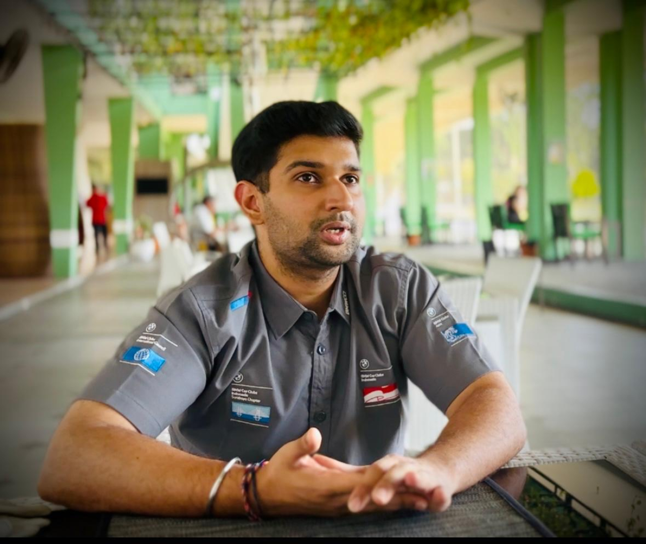 Jotham Singh, General Manager Brawijaya Driving Range.  
